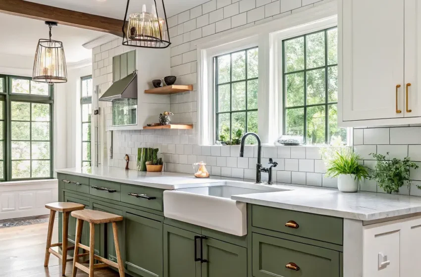 20 Olive Green Kitchen Ideas That Bring Warmth and Style to Every Space