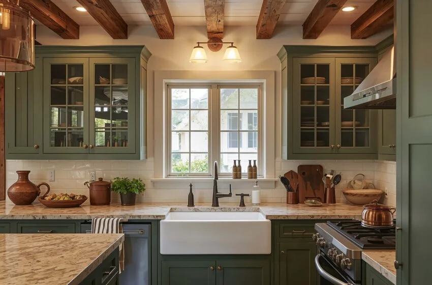 15 Stunning Green and Brown Kitchen Ideas to Transform Your Space