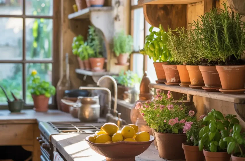 15 Beautiful Country Kitchen Ideas and Rustic Farmhouse Charm
