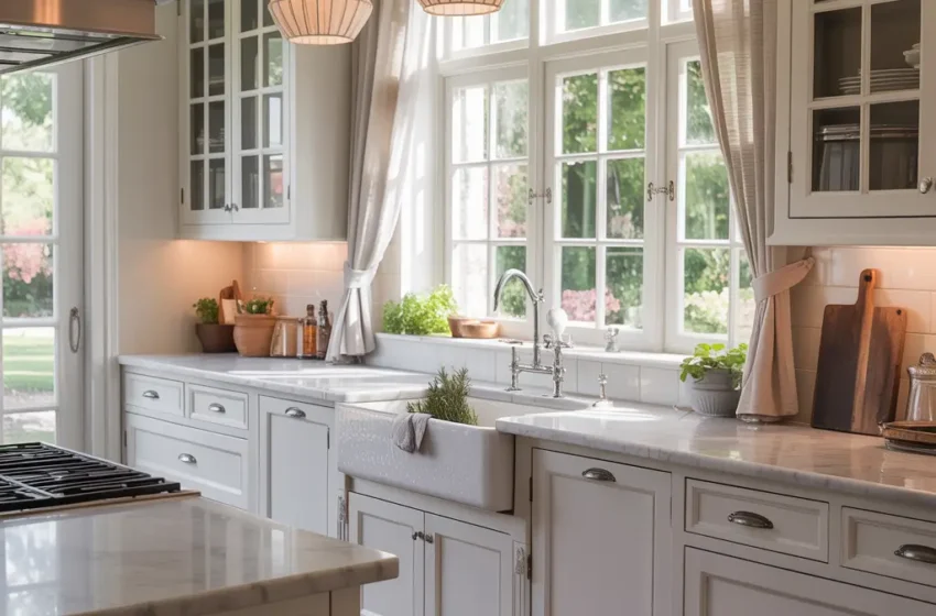 15 Stunning White Farmhouse Kitchen Ideas and Cozy Design Tips