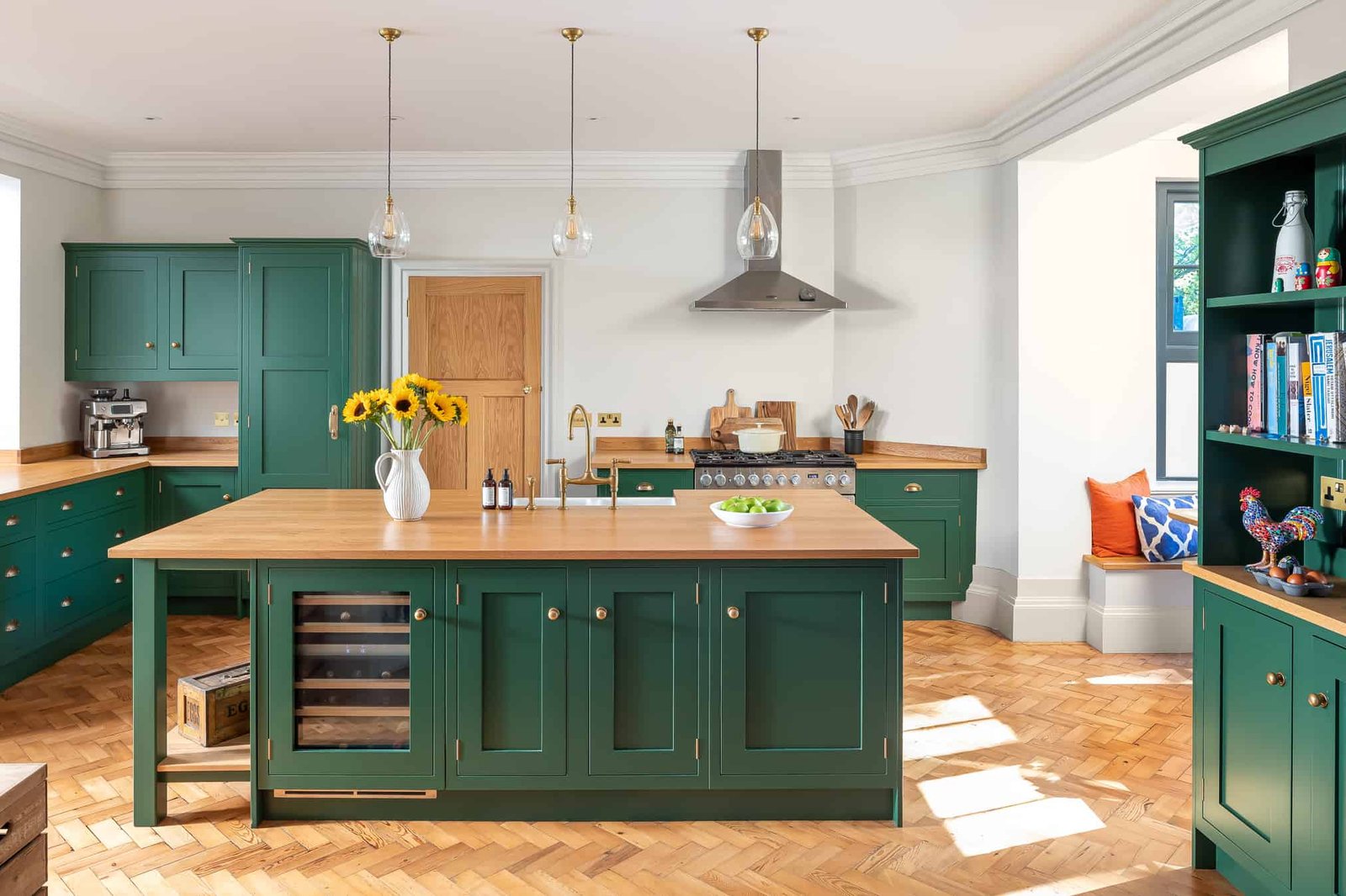 green kitchen ideas