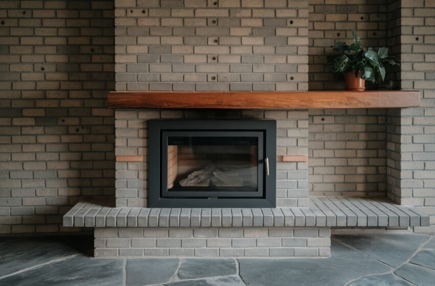 10 Stunning Modern Brick Fireplace Ideas for Your Home