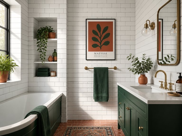 accent colors enhance tiles