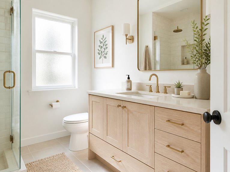 bright airy bathroom transformation
