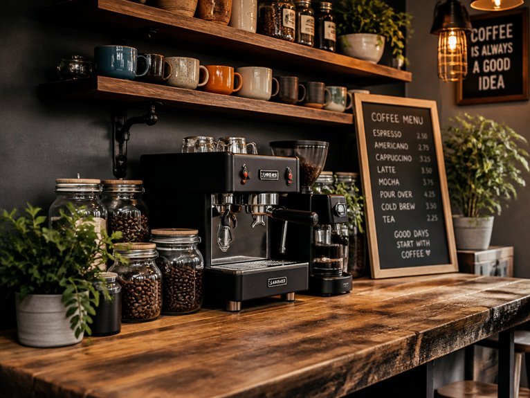 budget friendly coffee station ideas