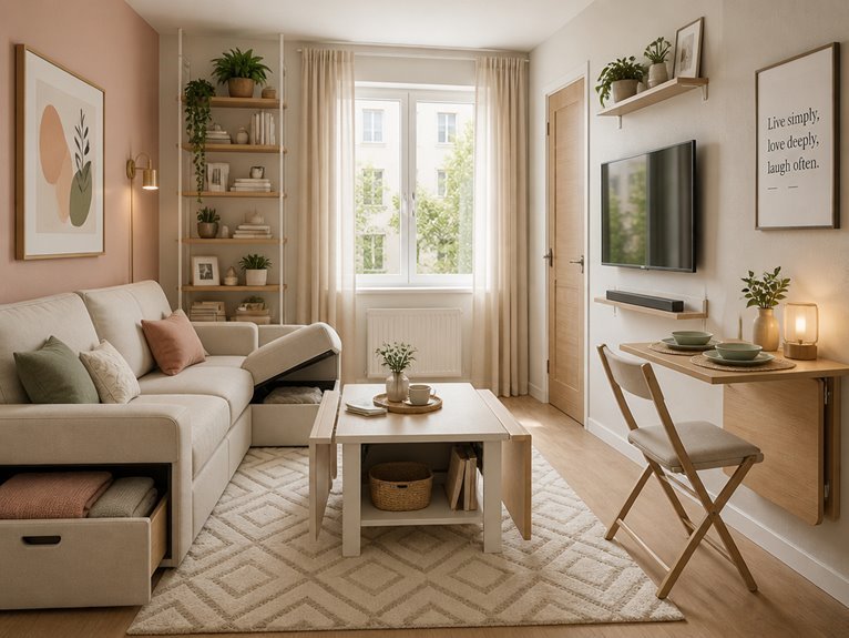 clever furniture for small spaces
