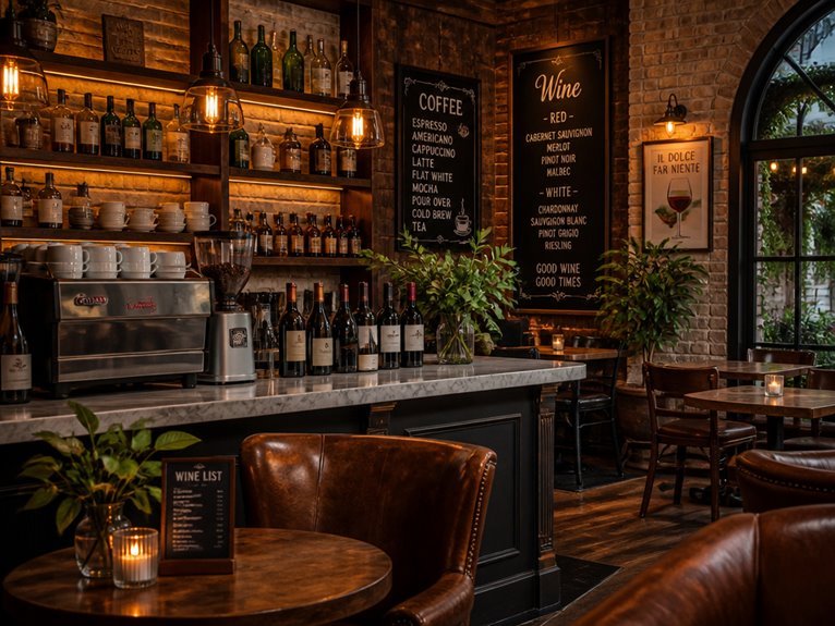 coffee and wine fusion