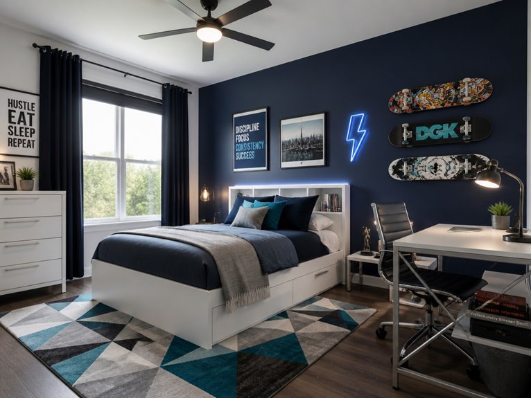 color influences teen bedrooms