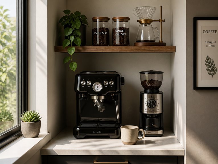 compact multi purpose coffee equipment