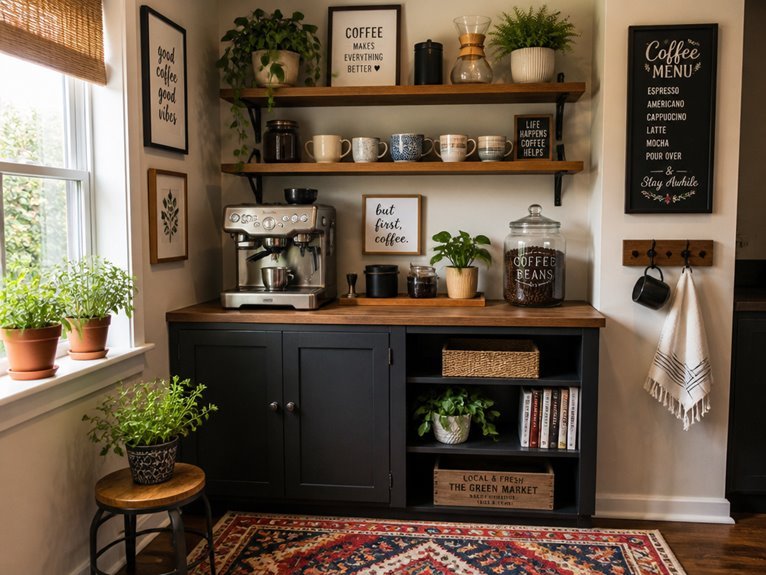 cozy coffee corner ideas