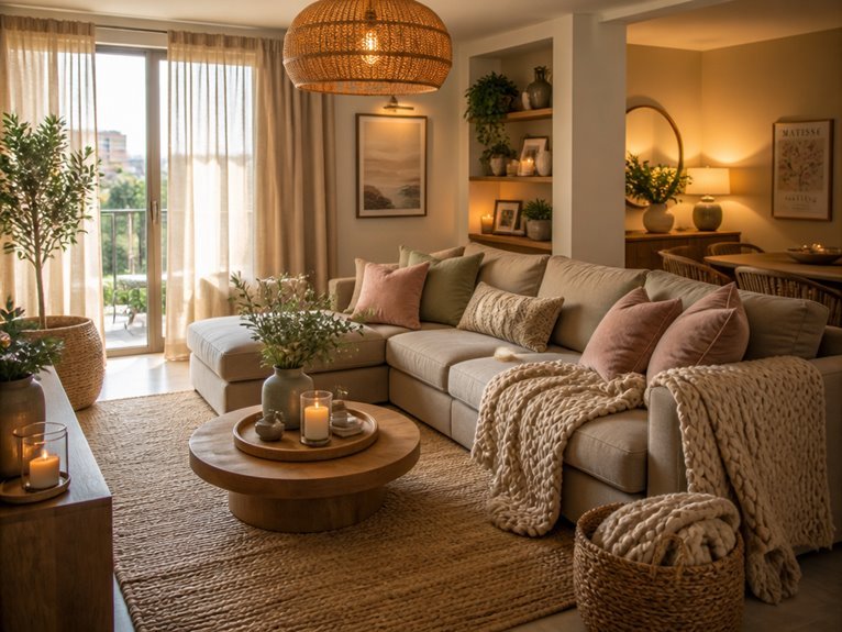 cozy textures soft accessories