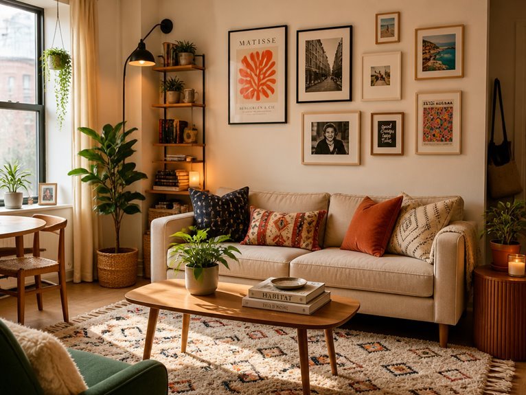 curate meaningful clutter free decor