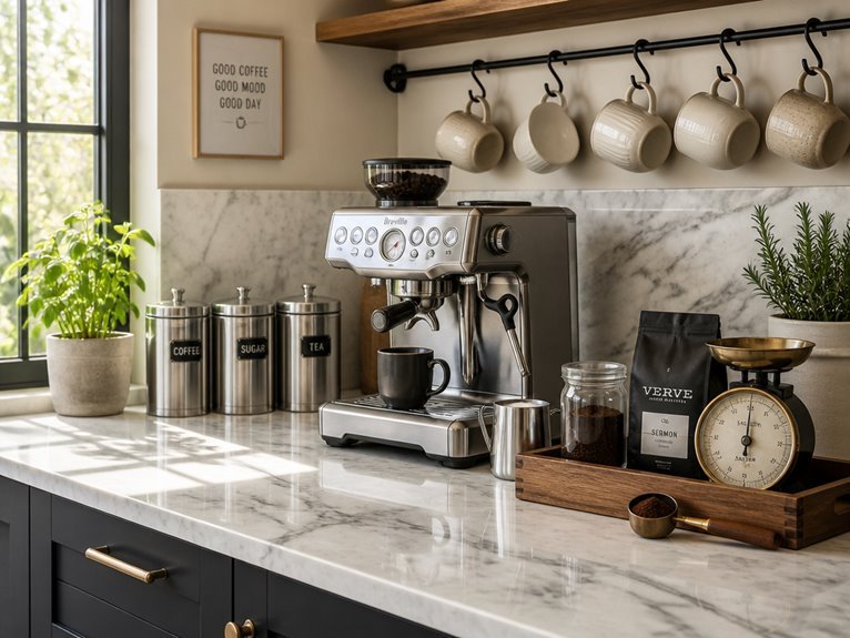efficient coffee workflow setup