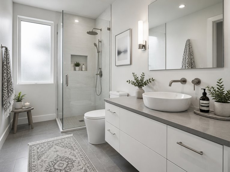 elegant grey and white harmony