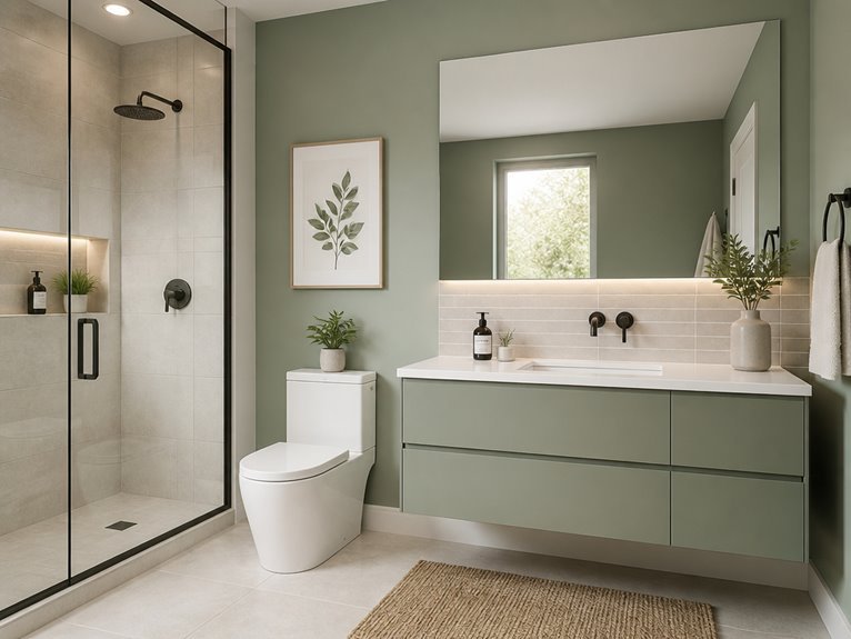 harmonious sage green balance