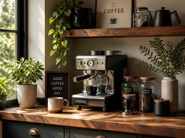 ideal coffee station setup