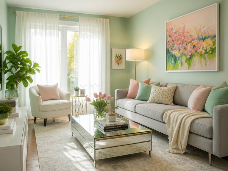 light colors expand space