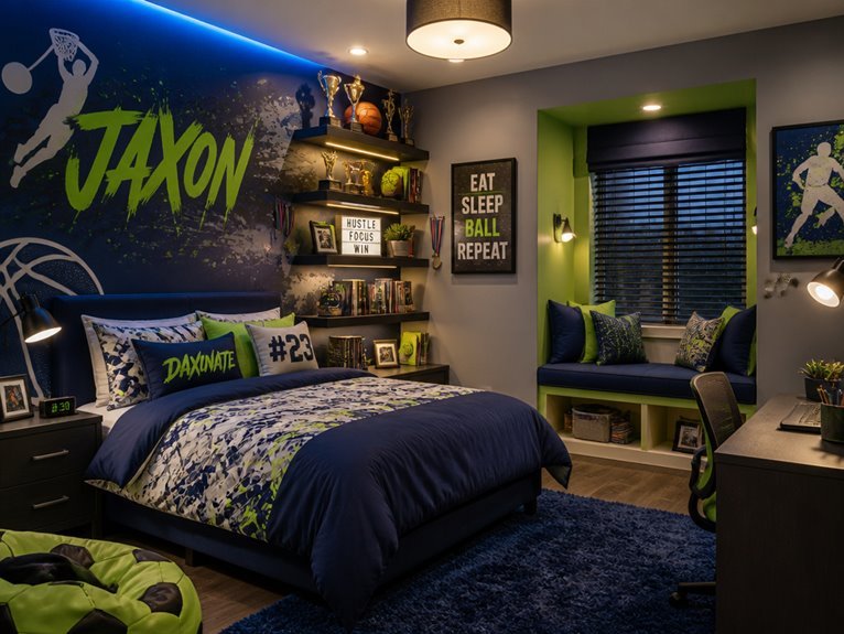 personalized preteen bedroom decor