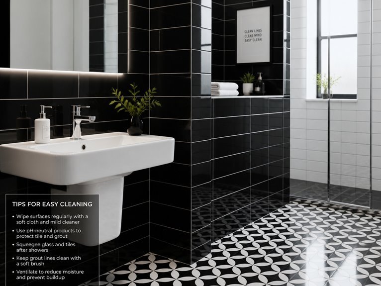 regular care for tiles