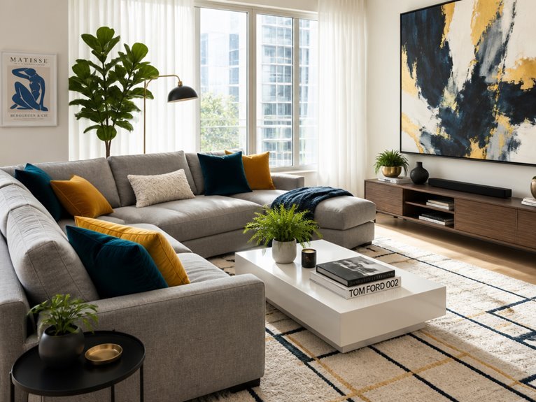 stylish apartment living inspiration