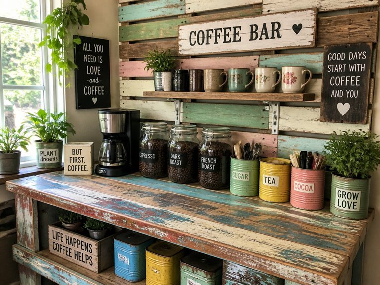 sustainable coffee bar design