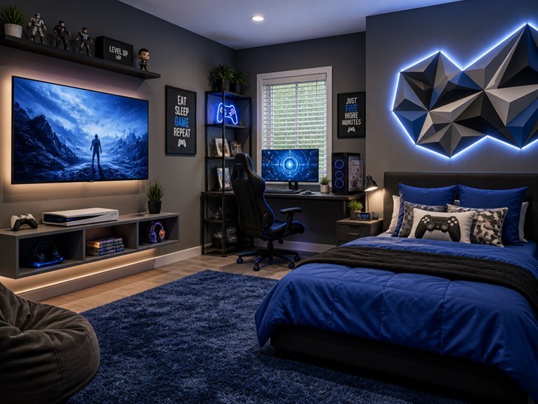 tech savvy preteen bedroom design
