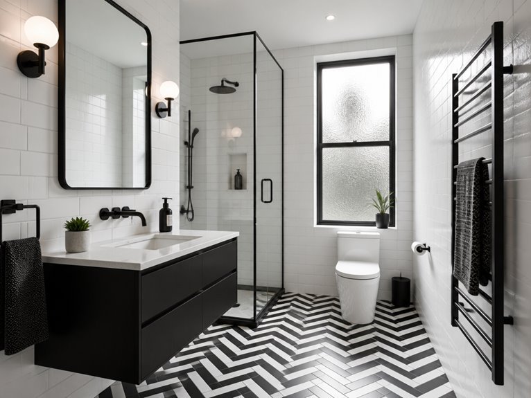 timeless black and white elegance